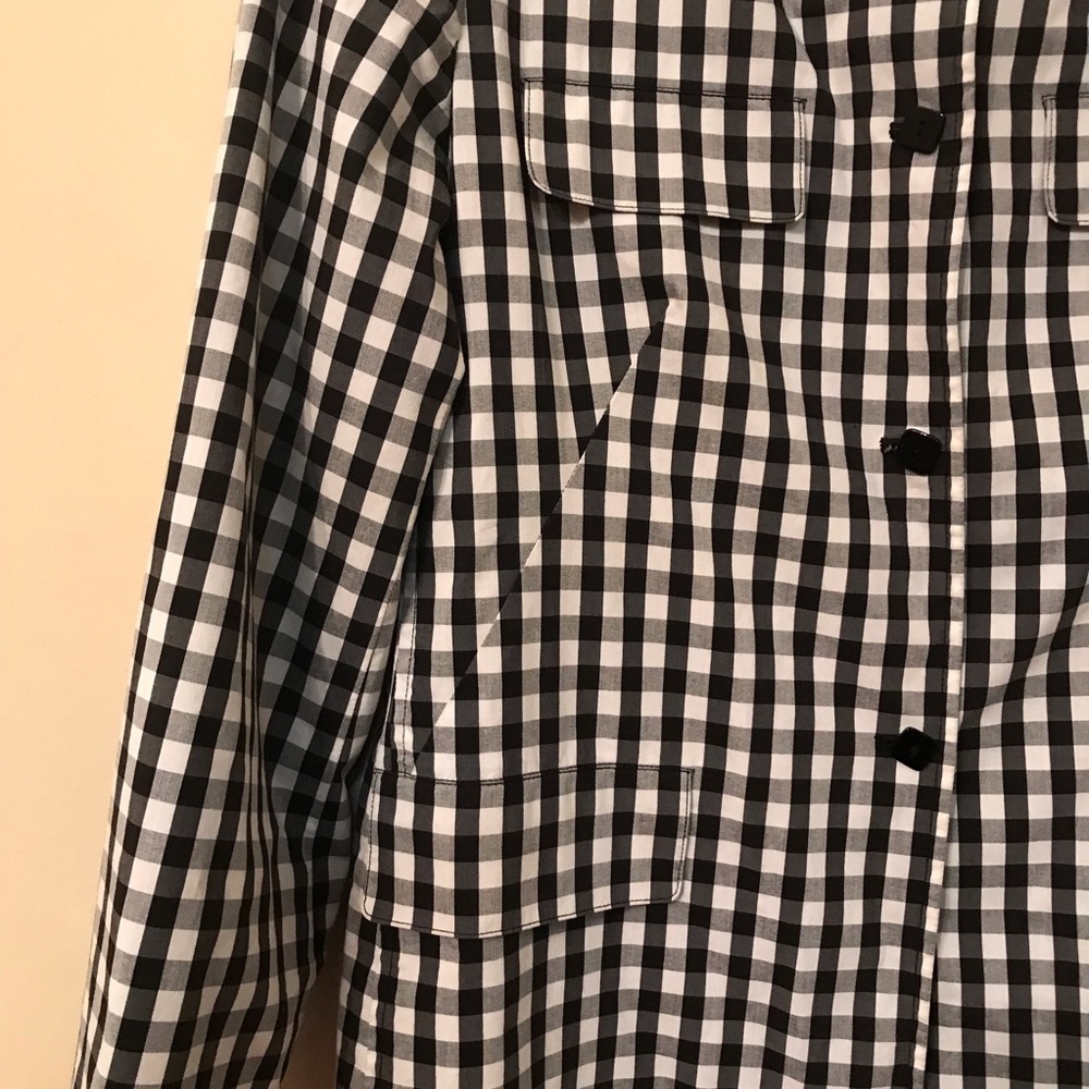 Etcetera Gingham Jacket - image 3